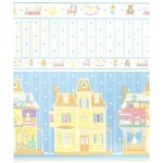 (&amp;sect;) Sale $1 Off - 2 Shts Dollhouse Fantasy Paper- Choice of Color -