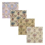 (&amp;sect;) Sale $3 Off - 3 Shts Du Barry Wallpaper- Choice of Color -