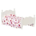 Dollhouse Single White Bed