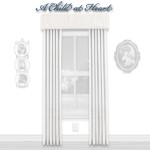 &amp;sect; Disc $7 Off - Dollhouse White Single Drape