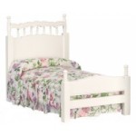 Dollhouse Single White Bed