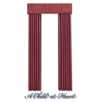 &amp;sect; Disc $5 Off - Dollhouse Mulberry Single Drape