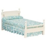 Dollhouse Single White Bed