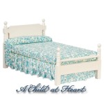 Dollhouse Single White Bed