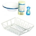 Dollhouse Dish Washing Set