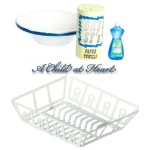 Dollhouse Dish Washing Set