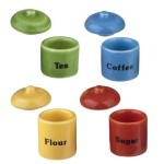 Dollhouse Fiesta Kitchen Canisters