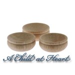 (*) Dollhouse Wooden Bowl Set