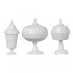 Dollhouse 3 pc Candy Dishes