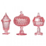 Dollhouse 3 pc Candy Dishes
