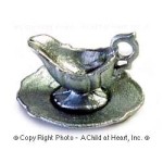 (*) Dollhouse 2 pc Gravy Boat- Choice of Finish -