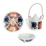 (&amp;sect;) Disc $1 Off - Dollhouse 3 pc Imari Set