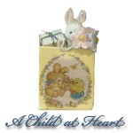 Dollhouse Filled Easter Gift Bag