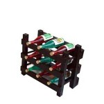 (*) Dollhouse Filled Wine Rack