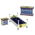 Assorted Dollhouse Boy Bedroom Sets