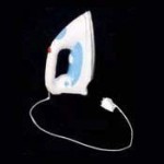 (*) Dollhouse Modern Iron - White