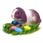 Dollhouse Easter Bunny