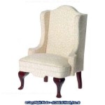 Dollhouse Cream Queen Anne Living Room