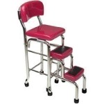 (&amp;sect;) Sale $3 to $5 Off - Kitchen Stool with Steps- Choice of Color -