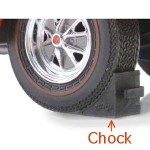 4 Dollhouse Wheel Chocks