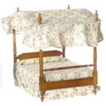Dollhouse Double Canopy Bed