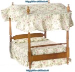 Dollhouse Double Canopy Bed