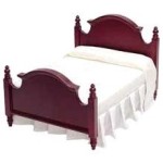 Dollhouse Mahogany Double Bed