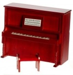 Dollhouse Upright Piano