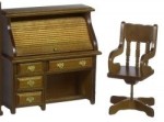 Dollhouse Miniature Desk Set