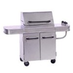 (*) Dollhouse Silver Bar-B-Q Grill