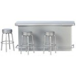 Dollhouse 1950's Styled Retro Counter