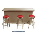 Dollhouse 1950's Styled Retro Counter