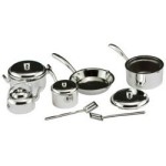 Sale $1 Off - Silver Budget Pot &amp; Pan Set