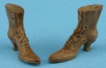 () Sale - Dollhouse Lady's High Button Shoes