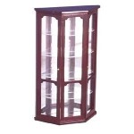 Dollhouse Mahogany Curio Cabinet