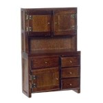 Dollhouse Kitchen Hutch- Choice of Finish -