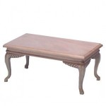 Dollhouse Carved Rectangular Dining Table