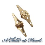 Dollhouse Miniature Triangle Hinges