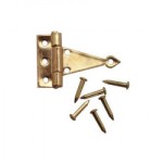 4 pc T-Hinges with Nails- Choice of Finish -